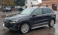 Подножки площадка Volkswagen Tiguan 2011-2016 Боковая защита дуги пороги