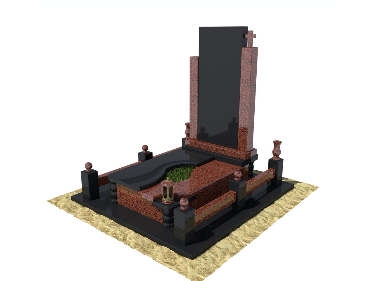Пам'ятник 3D модель 34