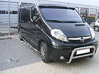 Кенгурятник передняя защита для Opel Vivaro 2001-2014+ из нержавеющей стали