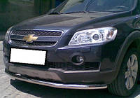 Защита переднего бампера УС одинарный Chevrolet Captiva 2006+ 2011+ защита заднего кенгурятник дуги пороги