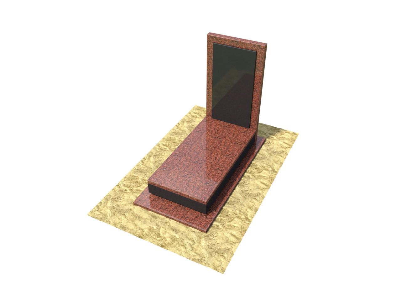 Пам'ятник 3D модель 35