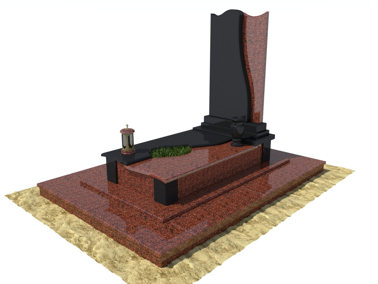 Пам'ятник 3D модель 32