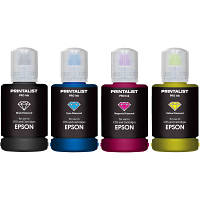 Чернила Printalist Epson 4х140г B/C/M/Y SET (PL-INK-EPSON-SET4)