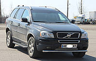 Защита переднего бампера УС одинарный Volvo XC-90 2008-2013 2014+ Кенгурятник дуги пороги