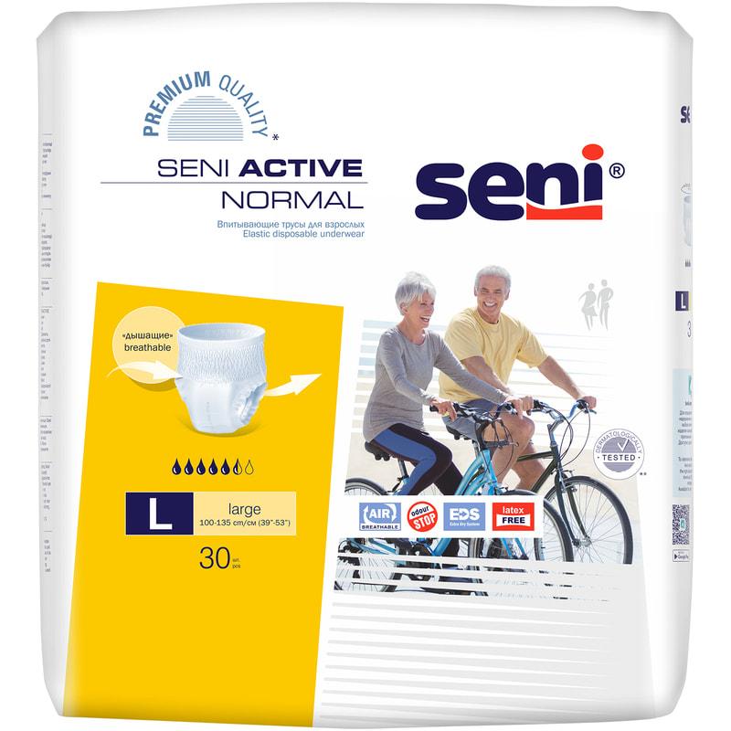 Підгузники-трусики для дорослих Seni Active Normal Large (30шт.)