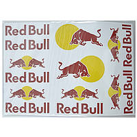 Наліпка МОТО "Red Bull" (35x23) велика