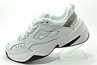 Белые кроссовки Nike M2K Tekno (Air Monarch) унисекс 36