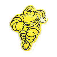 Наліпка "Michelin" жовтий 12х10см