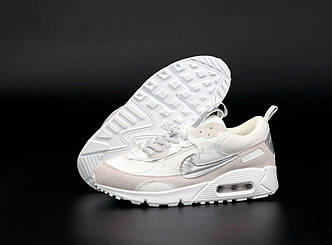 Чоловічі Кросівки Nike Air Max 90 Futura Beige White Silver 40-41-42-45