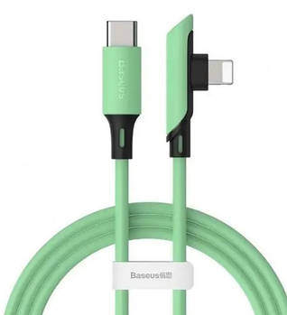 Кабель Baseus (CATLDC) 18W Colourful Type C To Lightning Cable (1.2 m) Green