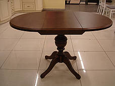 Стіл обідній круглий Анжеліка Fusion Furniture, колір горіх, горіх італійський, горіх лісовий, фото 4