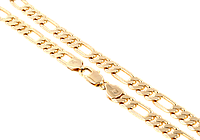 Цепочка Xuping Позолота 18K "Плетение Фигаро" длина 51см х 8мм