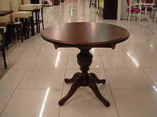 Стіл обідній круглий Анжеліка Fusion Furniture, колір горіх, горіх італійський, горіх лісовий, фото 5