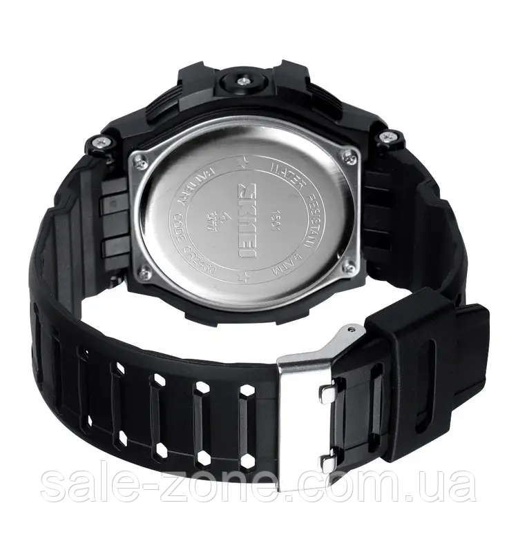 Мужские спортивные умные часы Skmei 1501 Bluetooth (Черный) - фото 8 - id-p1927055909
