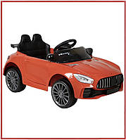 Детский электромобиль QD-S600 красный в подарок до 90 минут качественный до 30 кг.