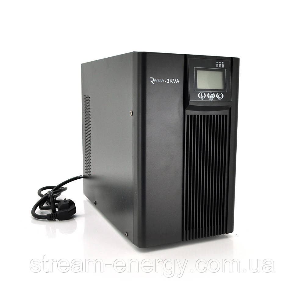 Інвертор із правильною синусоїдою 2700Вт 96В Ritar PT-3KL-LCD