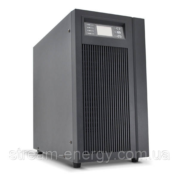 ДБЖ з правильною синусоїдою Ritar PT-6KS-LCD, 6000VA (5400Вт), 192В, Вбудована батарея 12V 7 Ah х 16шт (500*248*616), фото 1