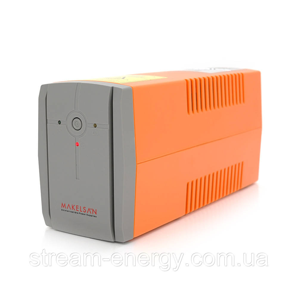 ДБЖ MAKELSAN Lion850VA (510W) Standby-L, LED, 170-280VAC, AVR 1st, 2xSCHUKO socket, 1x12V9Ah, Plastic Case ( 101 х 298 х 142 ), фото 1