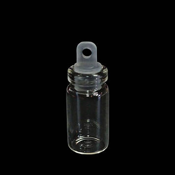 Скляна пляшечка для декупажу, 11х22 мм, 1 мл