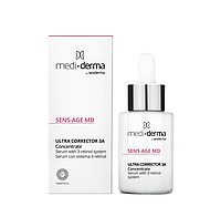 Сироватка з ретинолом омолоджуюча для обличчя Mediderma Sens Age MD Ultra Corrector 3A Concentrate