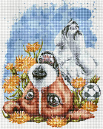 AMO7558 Діамантова мозаїка на підрамнику Весняне сонечко ©Анна Кулик 40 х 50 см, фото 1