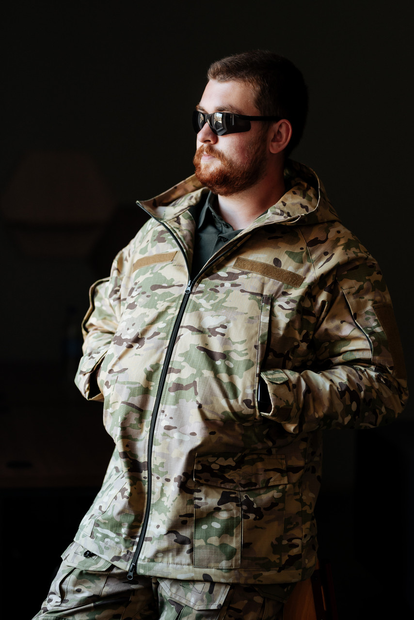 Куртка тактична мультикам, піксель, хакі на флісі 42-76 розмір