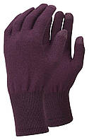 Рукавиці Trekmates Merino Touch Glove TM-005149 blackcurrant - L - фіолетовий