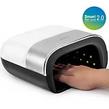 Професійна UV/LED лампа Sun 3 Smart 2.0 для сушіння гель-лаку, 48Вт., фото 5