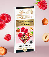 Шоколад Lindt Excellence Dark Chocolate Raspberry Hazelnut 100g