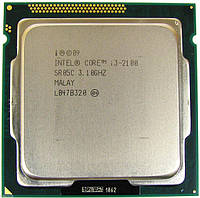 Процессор LGA1155 Intel Core Sandy Bridge i3 2100 2\4x3.10GHz 3m Cashe HD2000 5GT\s 65W