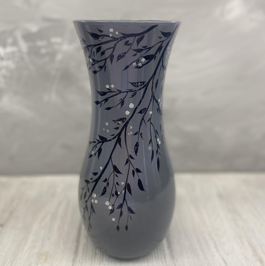 Ваза сіра "Берізка" Н=25, фото 1