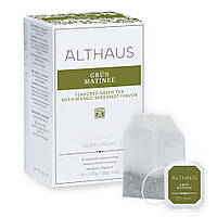 Althaus, чай зеленый Green Matinee (Грин Матинэ) Deli Packs 20x1,75г