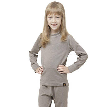Термофутболка д Turbat Yeti Top Kids Steeple Gray - 128 - сірий - KID