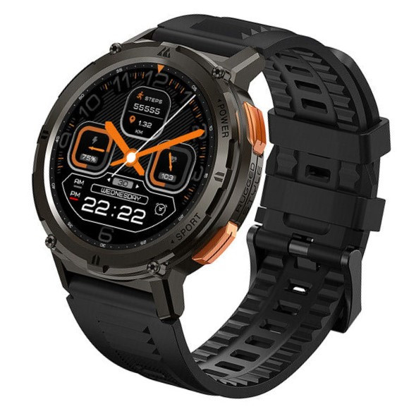 Смарт часы для военных тактические противоударные и водонепроницаемые Smart Watch Kospet Tank T2 со звонком - фото 1 - id-p1927054206