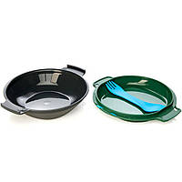 Набір посуду Humangear GoKit Light (5-tool) Mess Kit charcoal/green