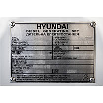 Генератор дизельний Hyundai DHY 22KSE (17,6 кВт), фото 2