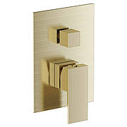 PARDO змішувач для ванни прихованого монтажу, cepillado oro Арт. 1548.030215