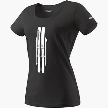 Футболка ж Dynafit GRAPHIC CO W S/S TEE 70999 0917 - 42/36 - чорний