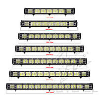 Светодиодная балка комбинированного света Blaskar LD-3030-Н14-216W 12V/24V 38 см