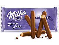 Печиво Milka Choco Sticks в шоколаді 112 г, Німеччина