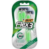 BIC бритви одноразовi FLEX3 SENSITIVE 3шт