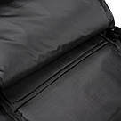 Молодіжна сумка-рюкзак чорний 15 л, фото 4