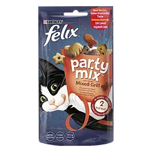 Ласощі для котів Felix (Фелікс) Felix Party Mix смак в асортименті, 60 г (гриль)