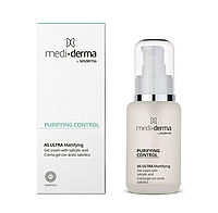 Крем-гель себорегулирующий для лица Mediderma Purifying Control AS Ultra Mattifying Gel Cream