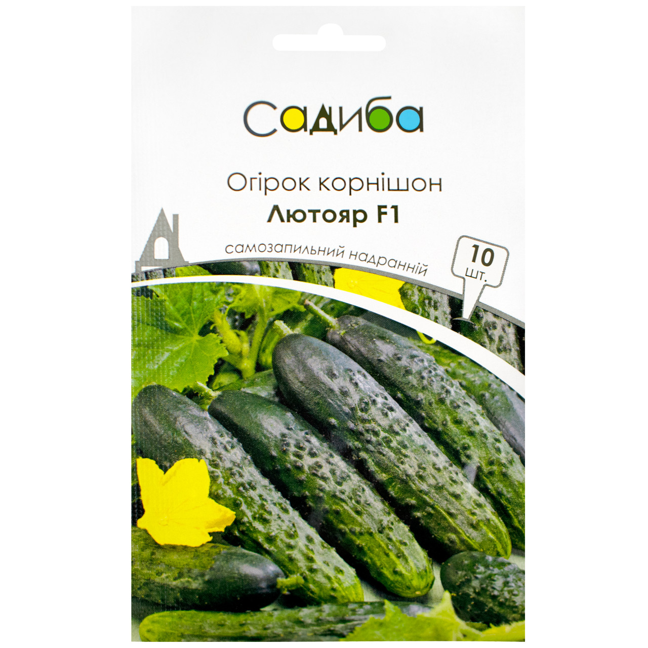 Огірок Лютояр F1 10 шт Yuksel Tohum, фото 1