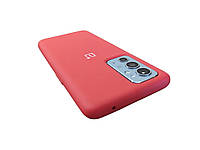 Чехол silicone cover для OnePlus 9RT силикон кейс микрофибра RED