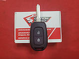 Ключ Renault logan, duster, sandero, lodgy, dokker корпус на 2 кнопки, фото 6