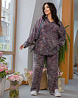 Стильний жіночий костюм, тканина "Софт" 52, 54, 56, 60, 62 розмір 52 54