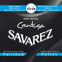 Струны для классической гитары SAVAREZ 510CJH New Cristal Cantiga Polished High Tension