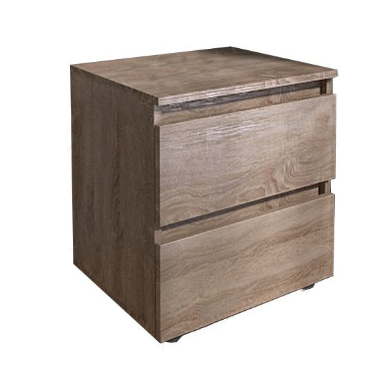 Тумба приліжкова в спальню з ламінованої ДСП ТЛ-1 Лайт Еверест Дуб сонома, фото 1